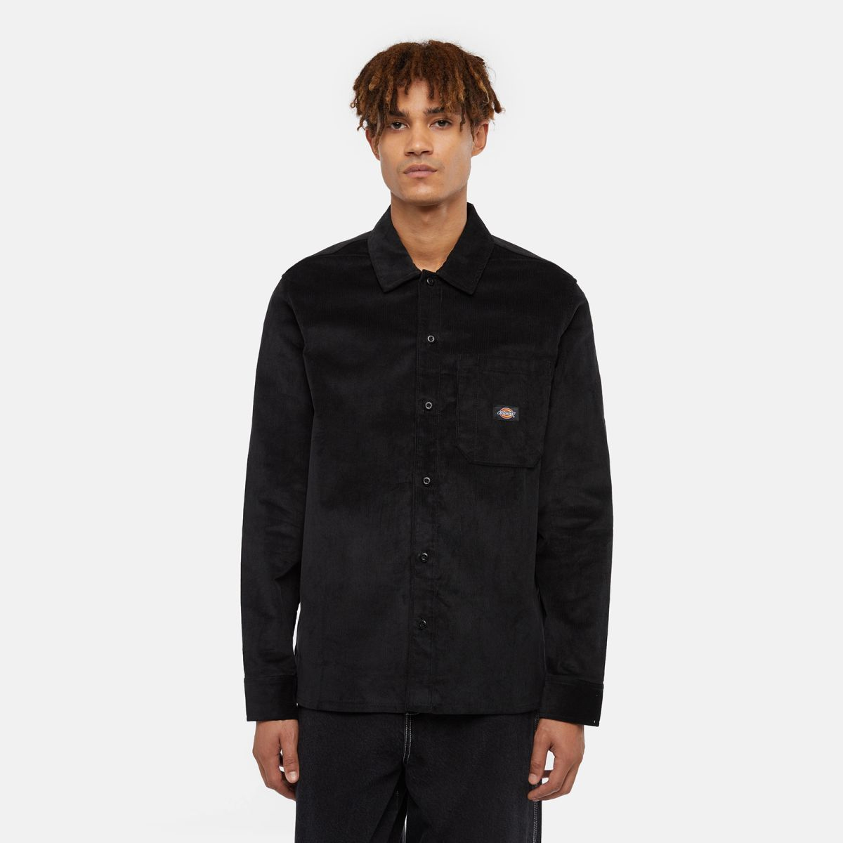 Dickies Camicia Corduroy Black - 2 Dickies Camicia Corduroy Black - 2