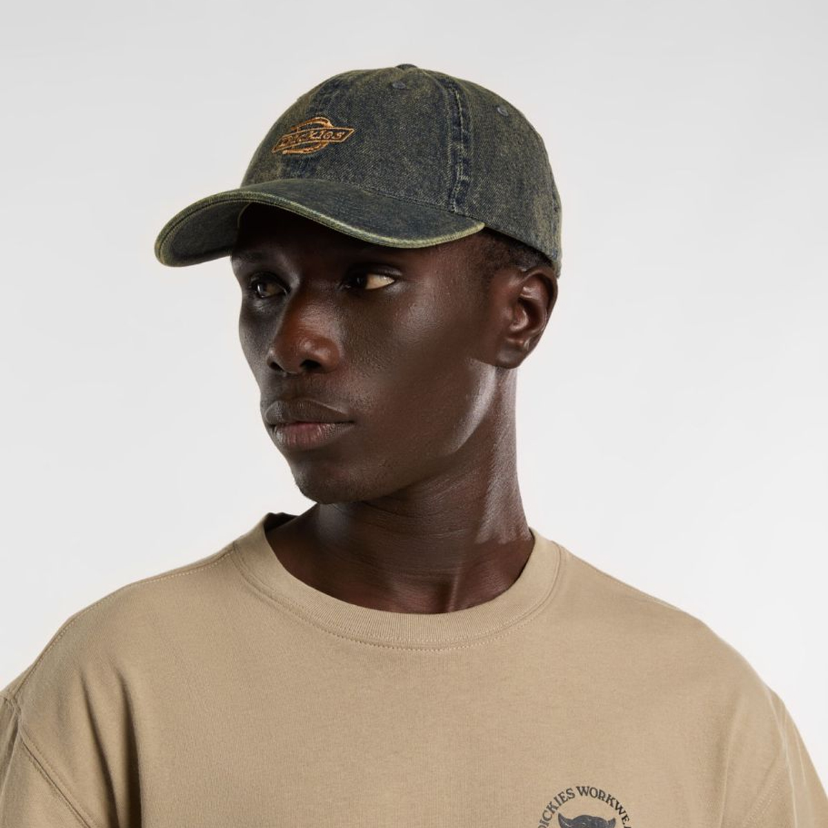 Dickies Cappello Denim Dad Yellow Fade Ind - 2
