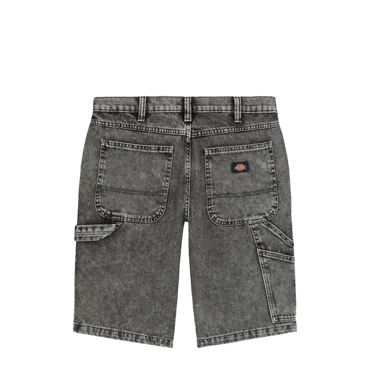 Dickies Jeans Shorts Garyville Light Gray Wash - 9 Dickies Jeans Shorts Garyville Light Gray Wash - 9