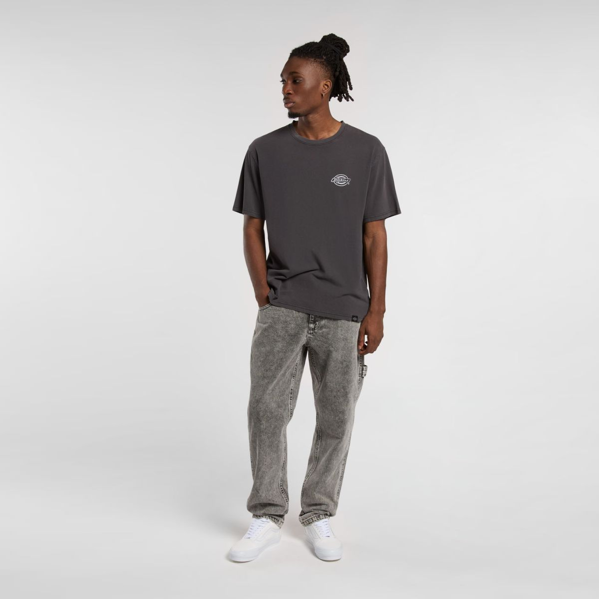 Dickies Jeans Garyville Denim Light Gray Wash - 4 Dickies Jeans Garyville Denim Light Gray Wash - 4
