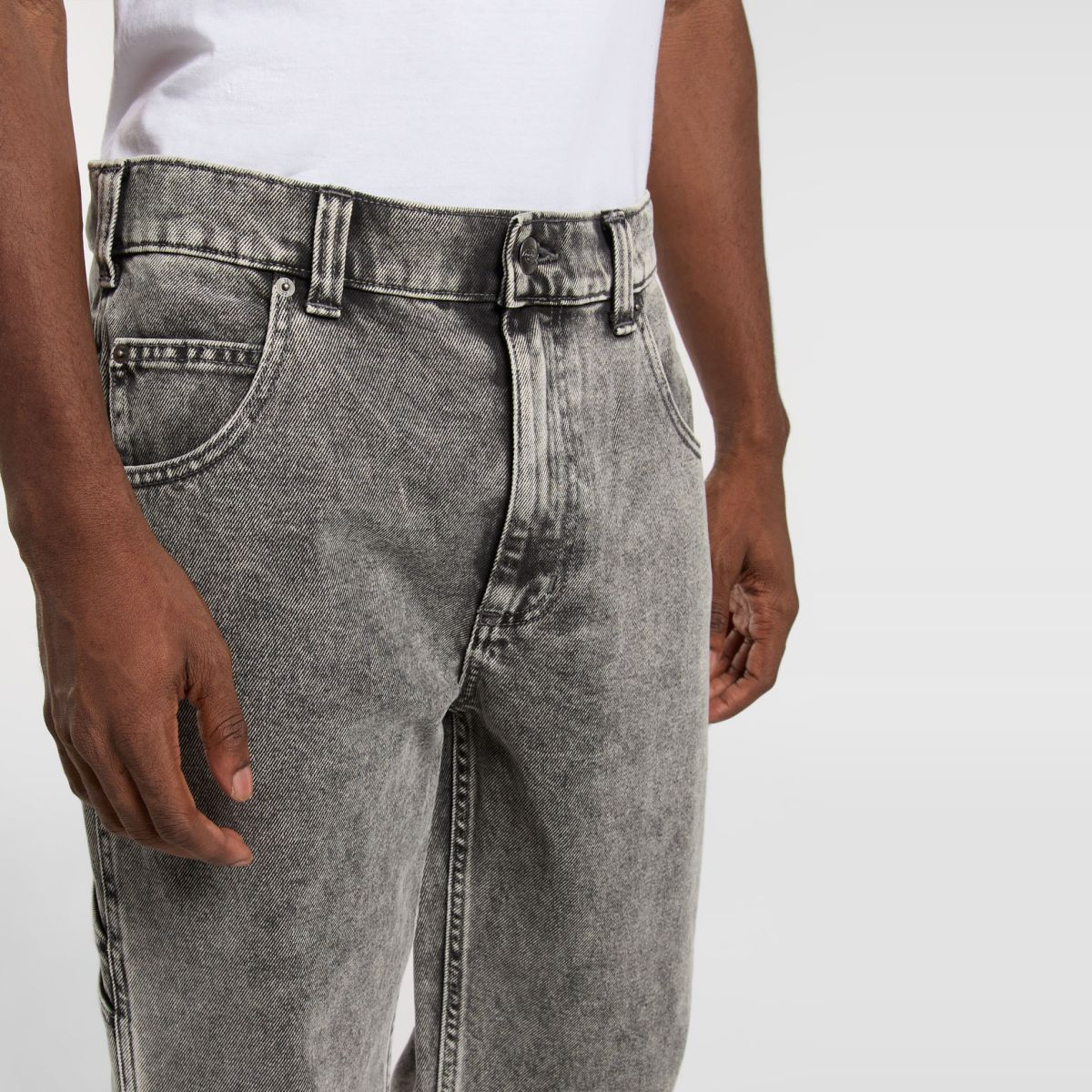 Dickies Jeans Garyville Denim Light Gray Wash - 6 Dickies Jeans Garyville Denim Light Gray Wash - 6