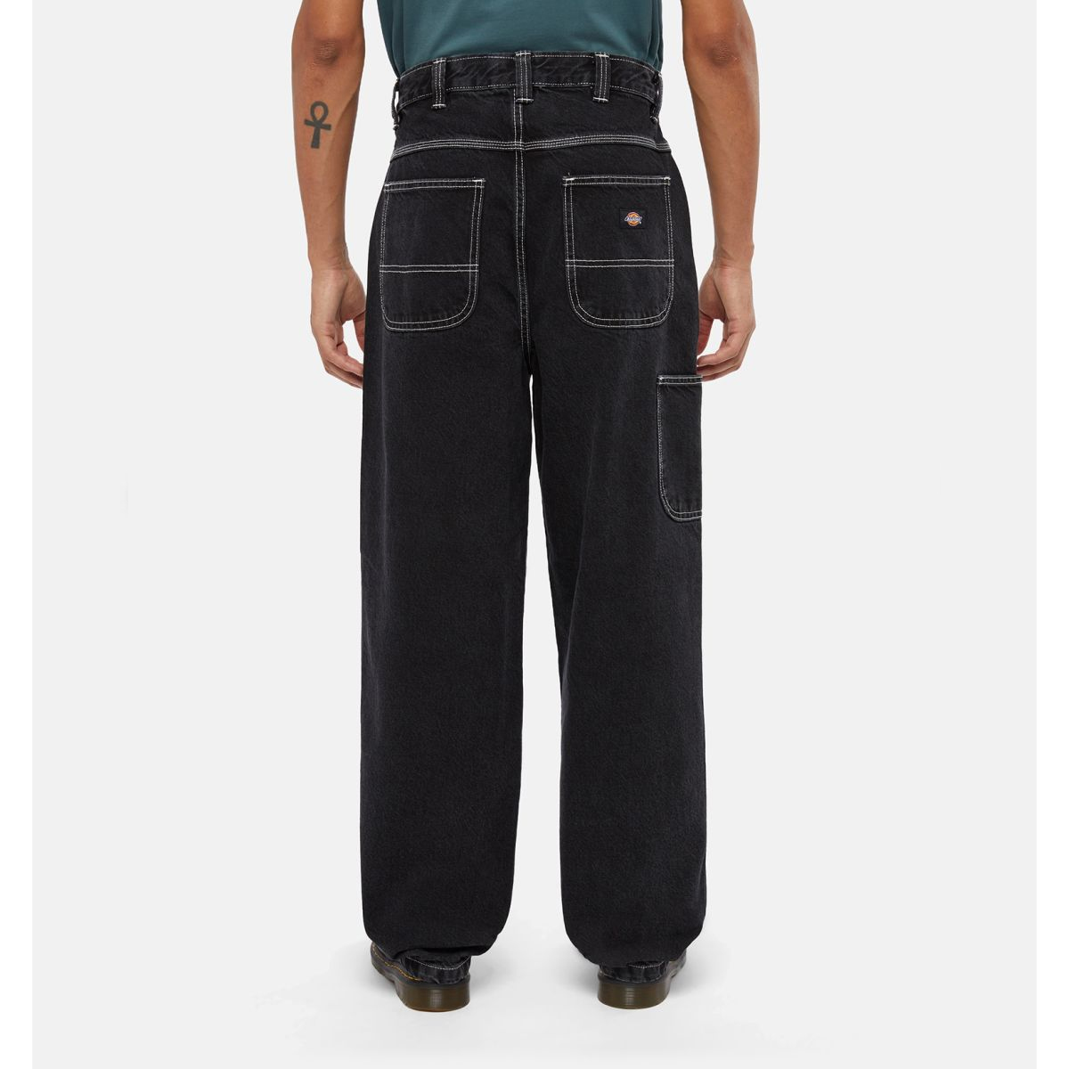 Dickies Jeans Madison Baggy Fit Denim Black Wash - 2 Dickies Jeans Madison Baggy Fit Denim Black Wash - 2