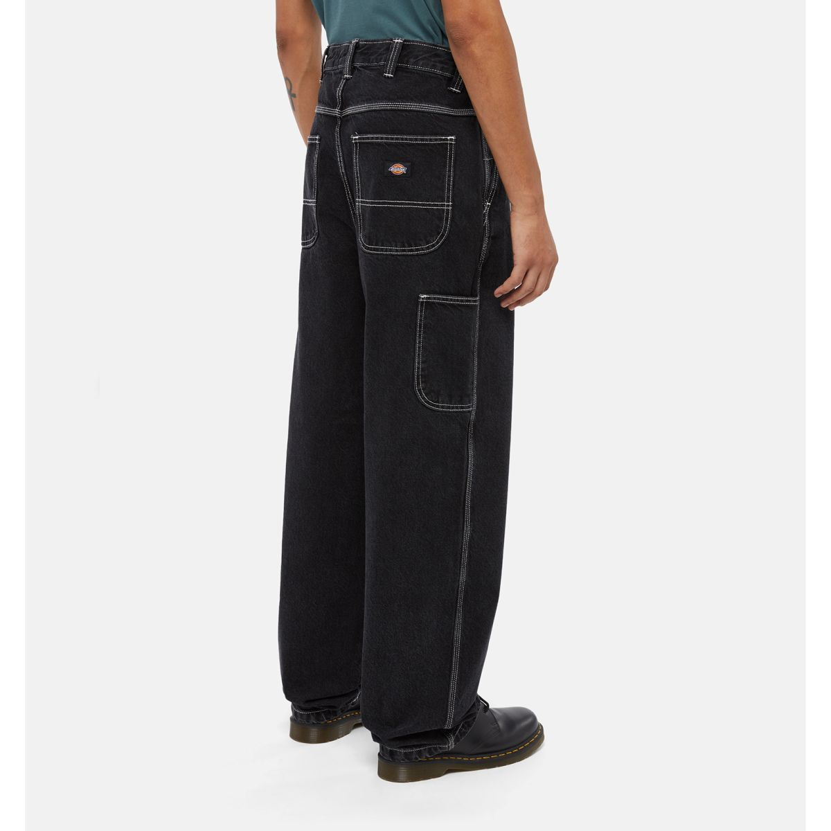 Dickies Jeans Madison Baggy Fit Denim Black Wash - 5 Dickies Jeans Madison Baggy Fit Denim Black Wash - 5