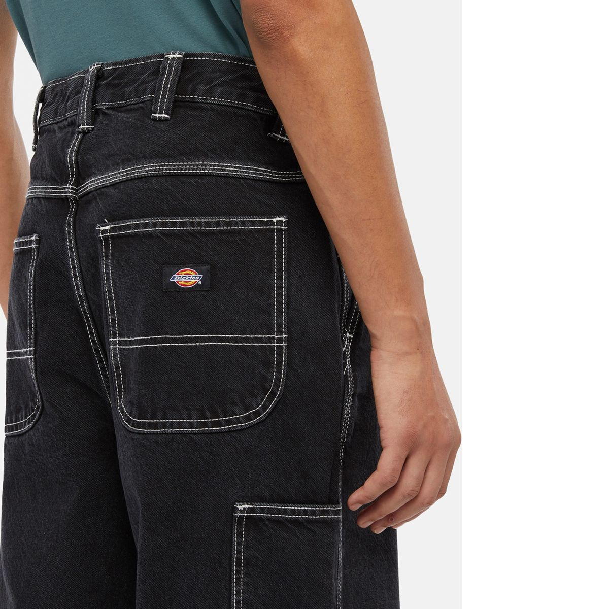 Dickies Jeans Madison Baggy Fit Denim Black Wash - 7 Dickies Jeans Madison Baggy Fit Denim Black Wash - 7
