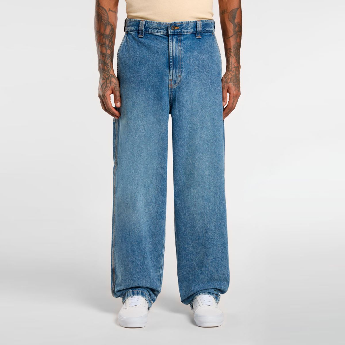 Dickies Jeans Madison Baggy Fit Denim Rinsed Fade - 2 Dickies Jeans Madison Baggy Fit Denim Rinsed Fade - 2
