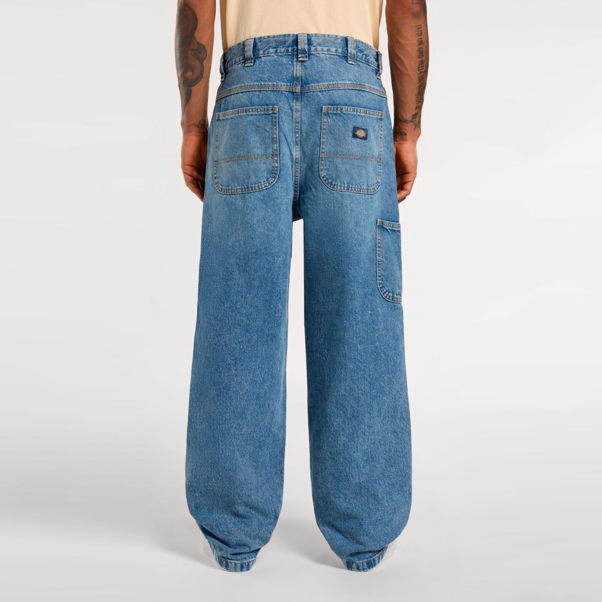 Dickies Jeans Madison Baggy Fit Denim Rinsed Fade - 3 Dickies Jeans Madison Baggy Fit Denim Rinsed Fade - 3