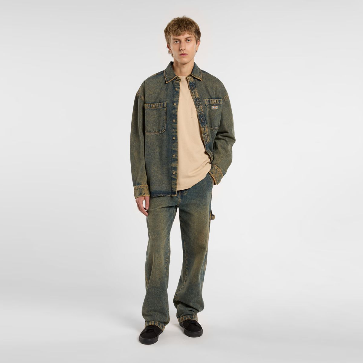 Dickies T-Shirt Luray Pocket Irish Cream - 4 Dickies T-Shirt Luray Pocket Irish Cream - 4
