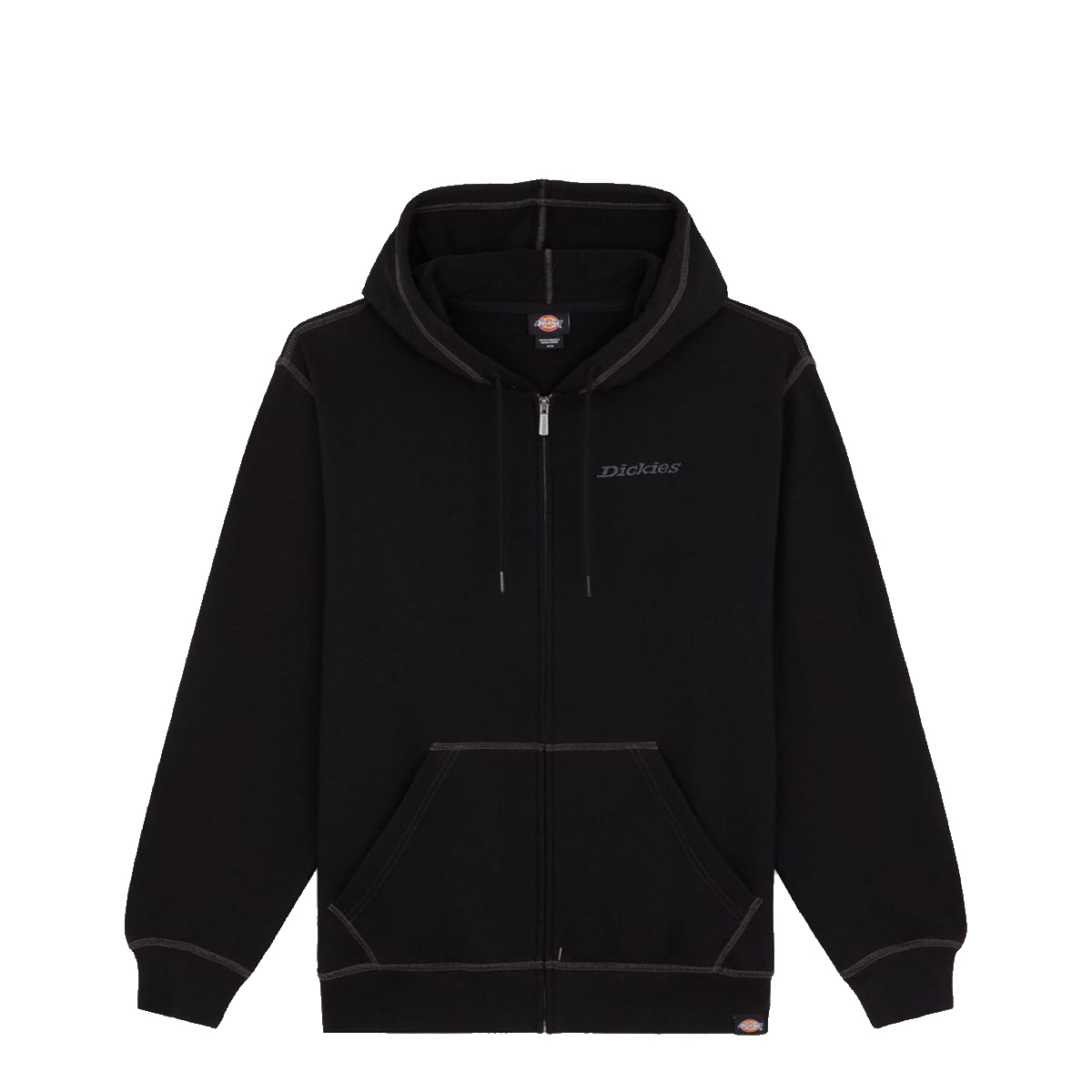 Dickies Felpa Roy FZ Hoodie Black - 1 Dickies Felpa Roy FZ Hoodie Black - 1