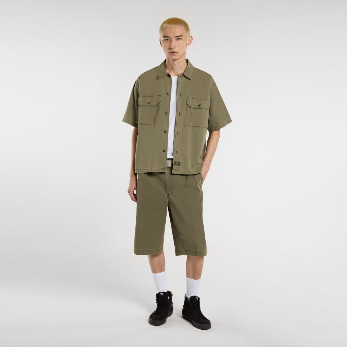 Dickies Camicia da lavoro Unionville Military Green - 4 Dickies Camicia da lavoro Unionville Military Green - 4