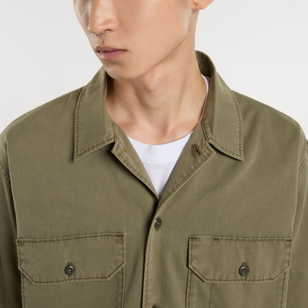 Dickies Camicia da lavoro Unionville Military Green - 5 Dickies Camicia da lavoro Unionville Military Green - 5