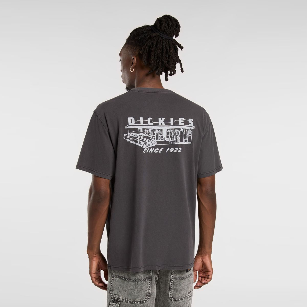 Dickies T-Shirt Service Station Black - 2 Dickies T-Shirt Service Station Black - 2