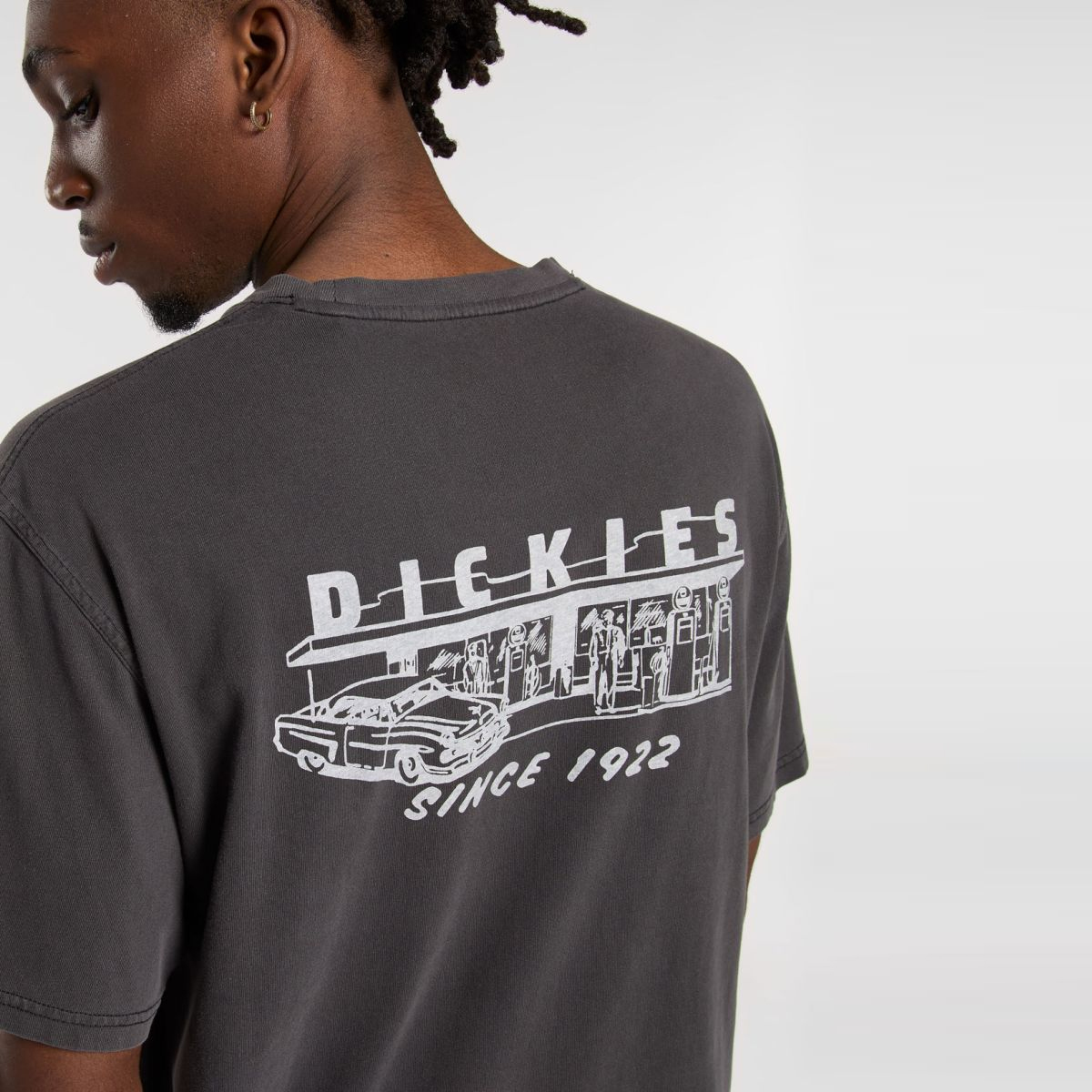 Dickies T-Shirt Service Station Black - 7 Dickies T-Shirt Service Station Black - 7