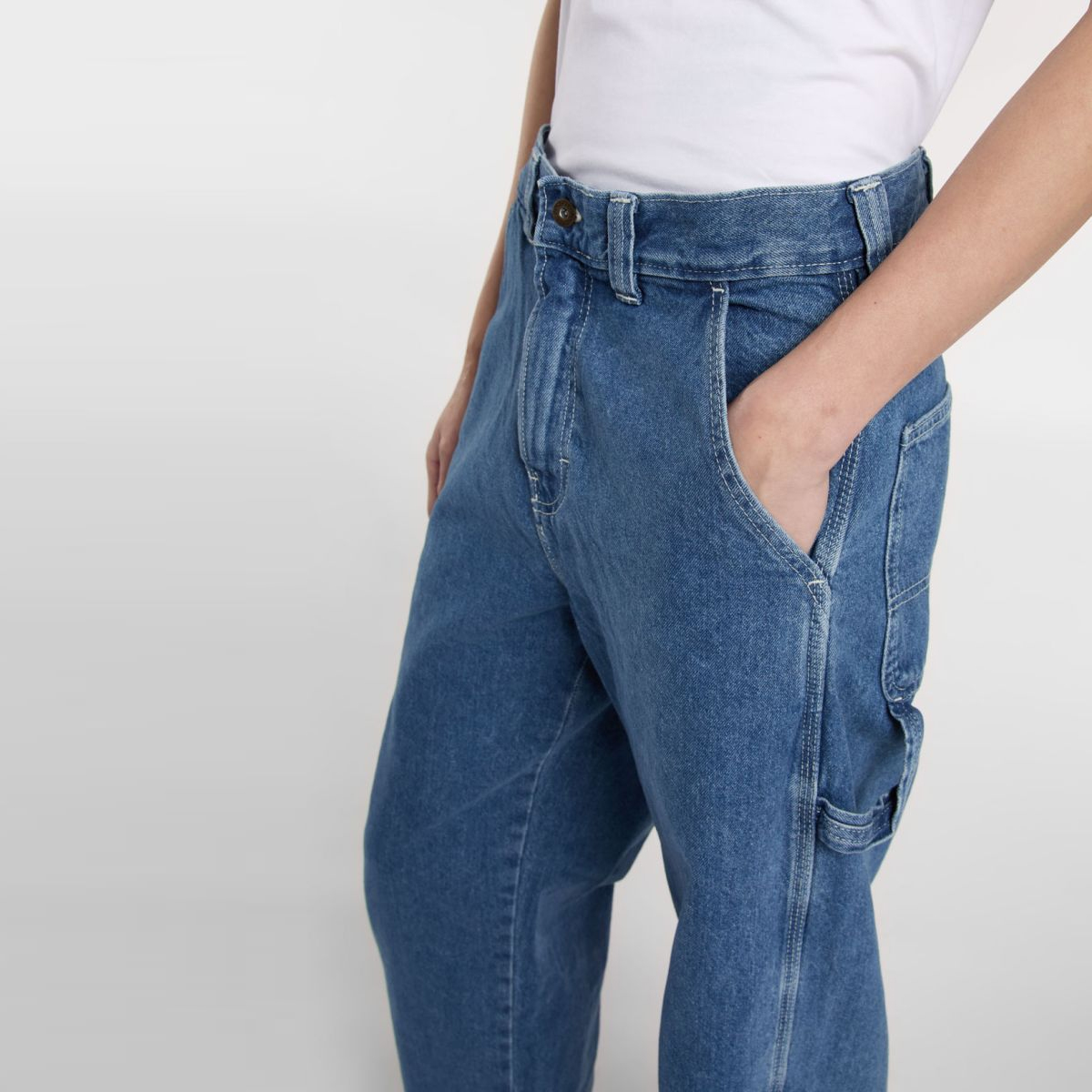 Dickies Jeans Stevensville Carpenter Denim Classic Blue - 6 Dickies Jeans Stevensville Carpenter Denim Classic Blue - 6