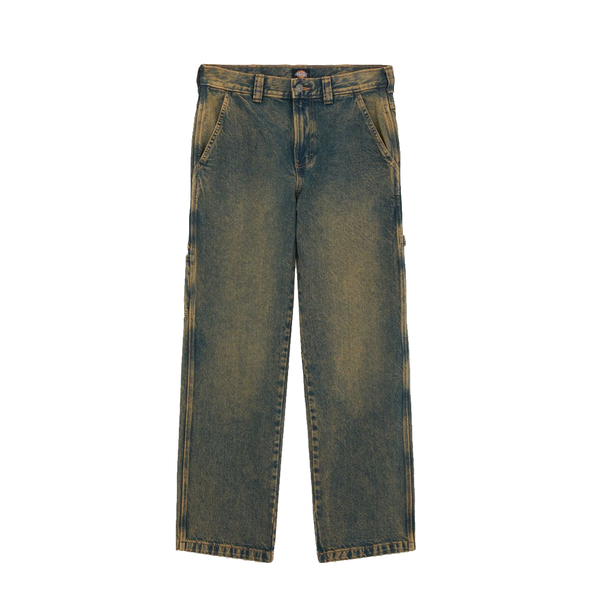 Dickies Jeans Stevensville Carpenter Denim Yellow Fade Ind - 1 Dickies Jeans Stevensville Carpenter Denim Yellow Fade Ind - 1