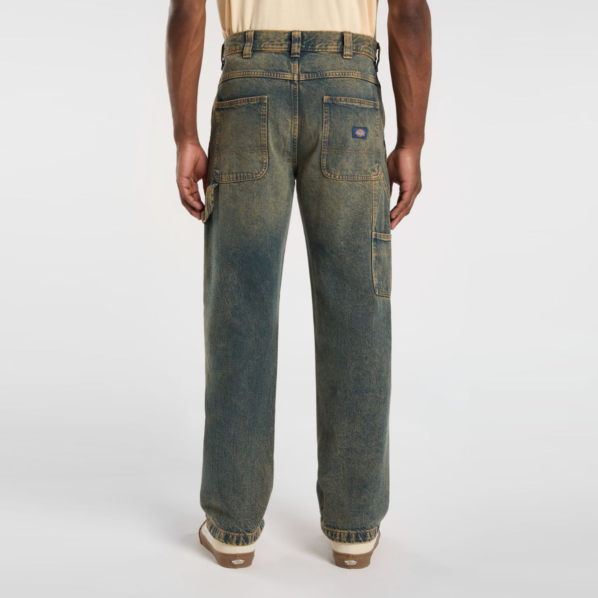 Dickies Jeans Stevensville Carpenter Denim Yellow Fade Ind - 3 Dickies Jeans Stevensville Carpenter Denim Yellow Fade Ind - 3