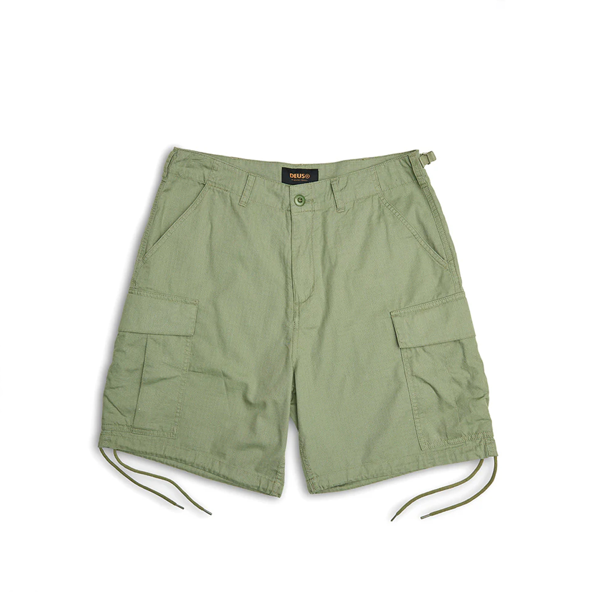 Deus Ex Machina Shorts OG 107 Cordura Oil Green - 1 Deus Ex Machina Shorts OG 107 Cordura Oil Green - 1