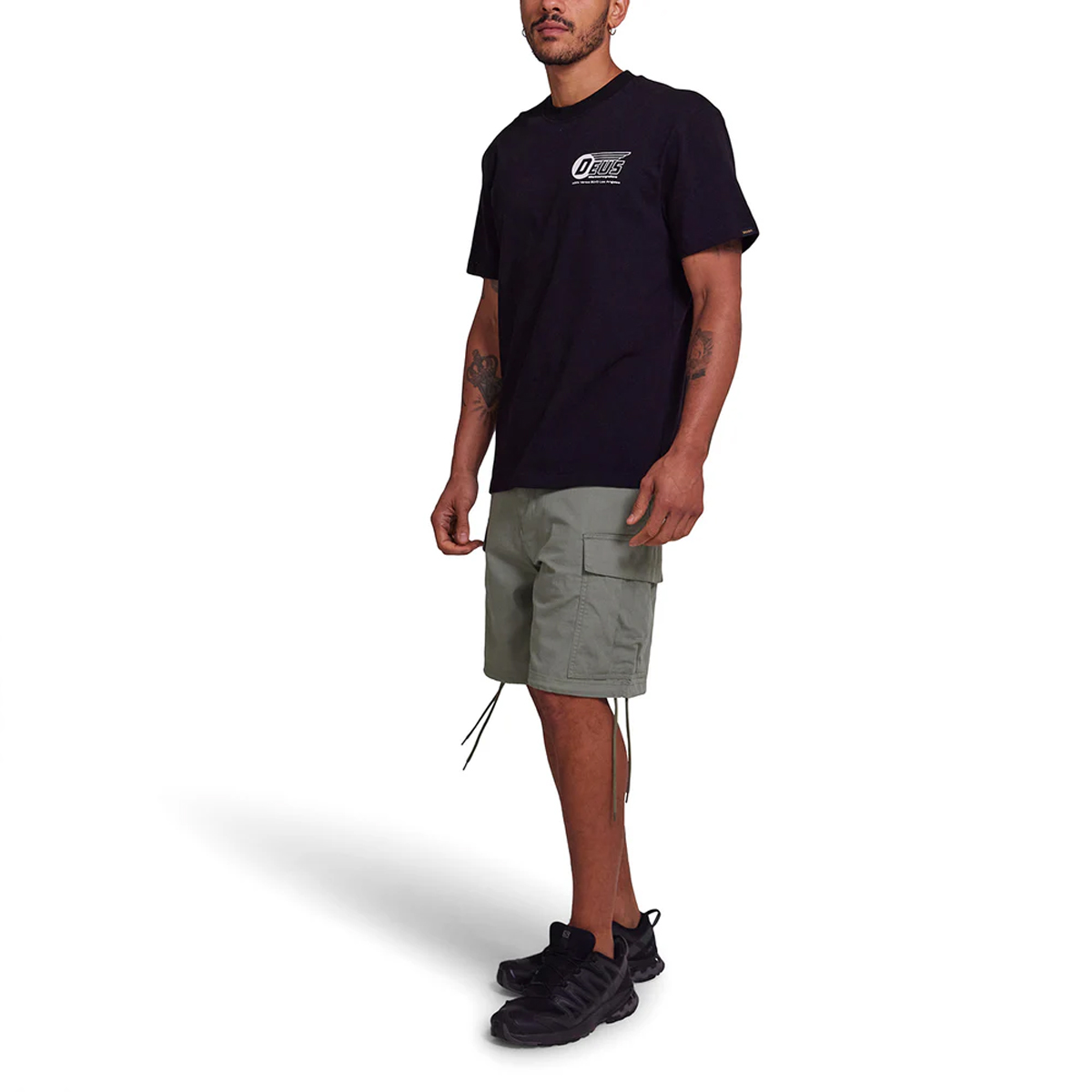 Deus Ex Machina Shorts OG 107 Cordura Oil Green - 3 Deus Ex Machina Shorts OG 107 Cordura Oil Green - 3