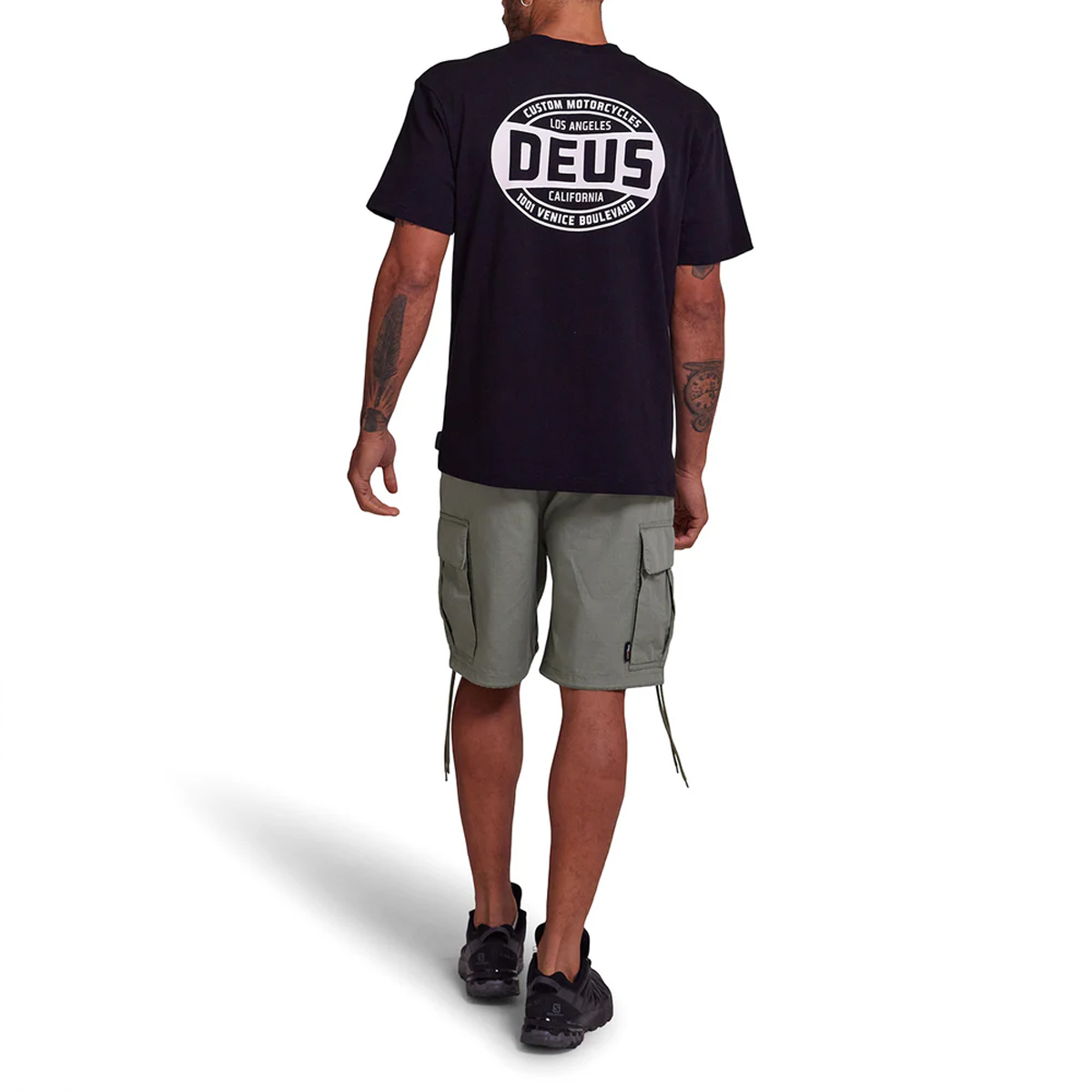 Deus Ex Machina Shorts OG 107 Cordura Oil Green - 4 Deus Ex Machina Shorts OG 107 Cordura Oil Green - 4