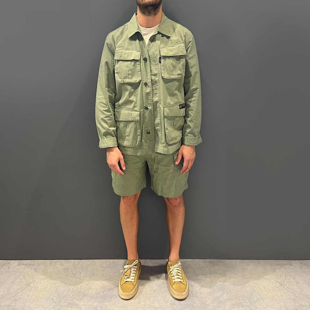 Deus Ex Machina Camicia OG 107 Cordura Oil Green - 3