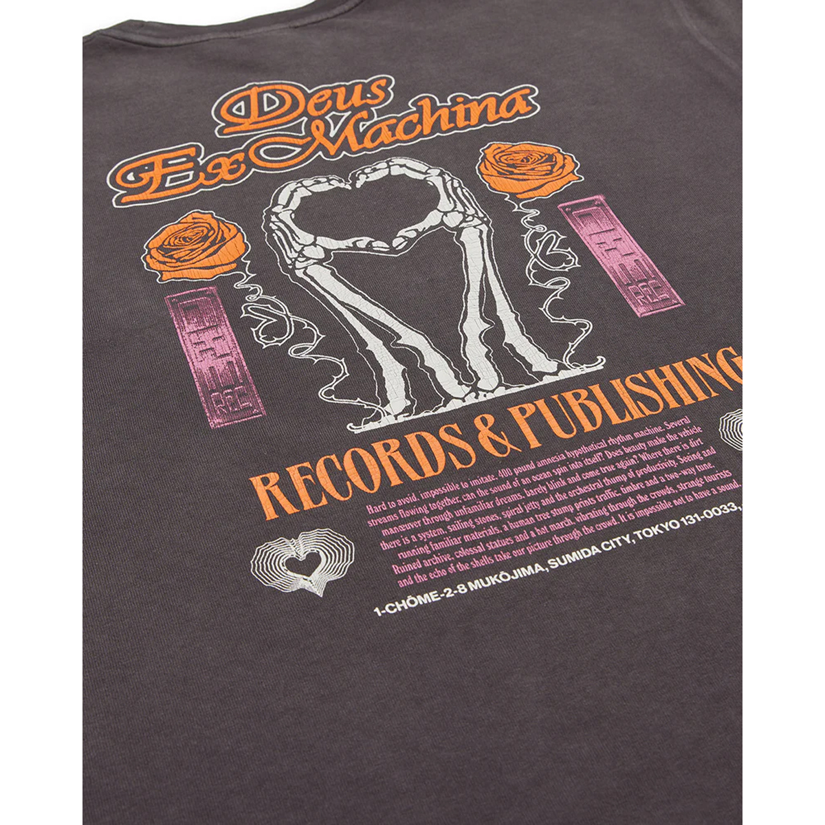 Deus Ex Machina T-Shirt Takoyaki Anthracite - 4 Deus Ex Machina T-Shirt Takoyaki Anthracite - 4