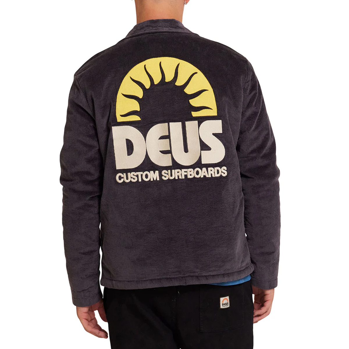 Deus Ex Machina Giacca Stokes Coach Anthracite - 2 Deus Ex Machina Giacca Stokes Coach Anthracite - 2