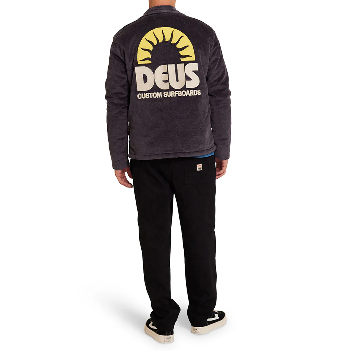 Deus Ex Machina Giacca Stokes Coach Anthracite - 5 Deus Ex Machina Giacca Stokes Coach Anthracite - 5
