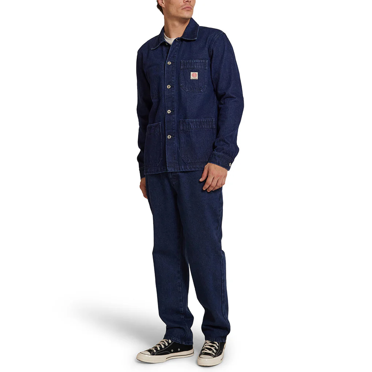 Deus Ex Machina Camicia Hank Denim Chore Rinse Wash - 8 Deus Ex Machina Camicia Hank Denim Chore Rinse Wash - 8