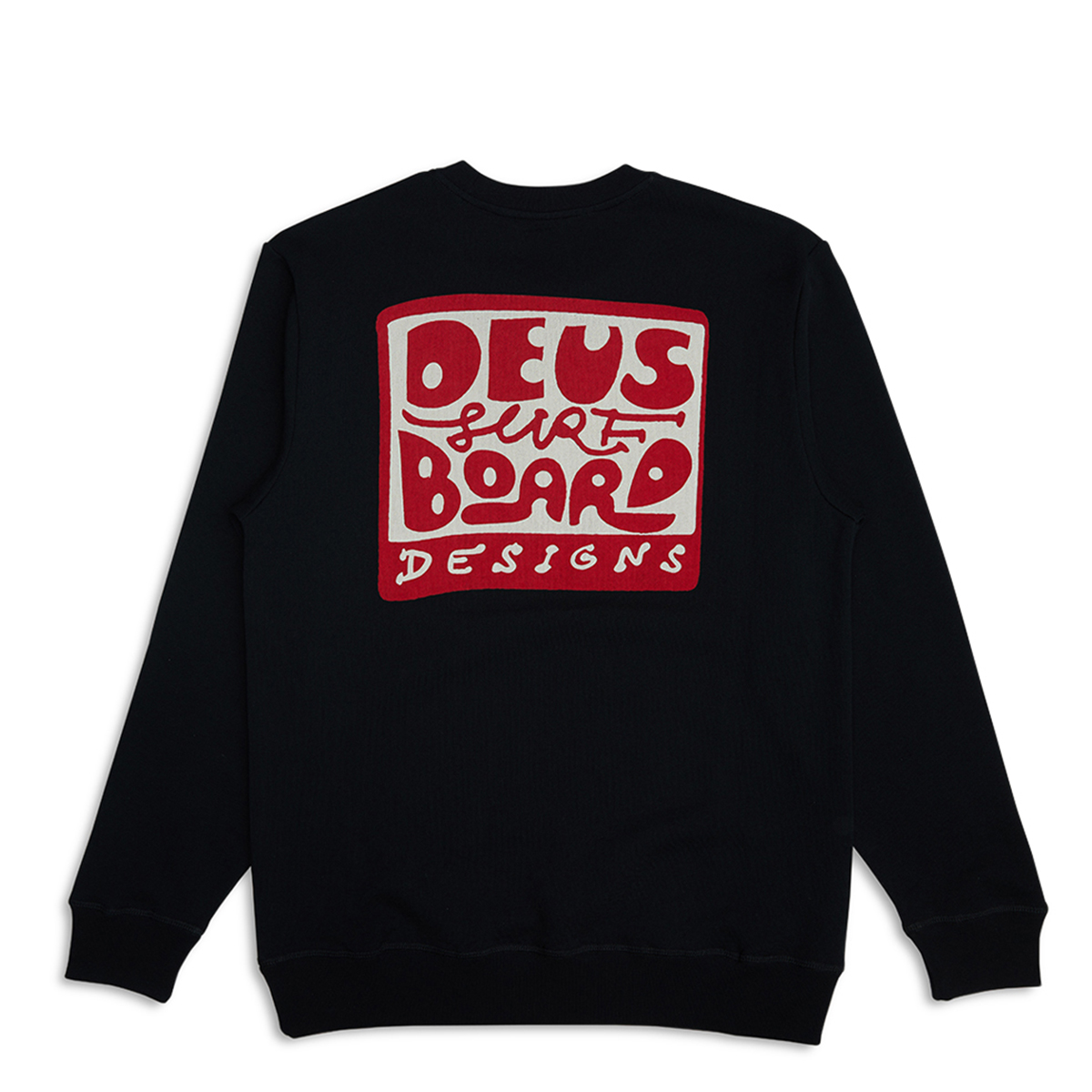 Deus Ex Machina Felpa Nice To See You Crew Black - 2 Deus Ex Machina Felpa Nice To See You Crew Black - 2
