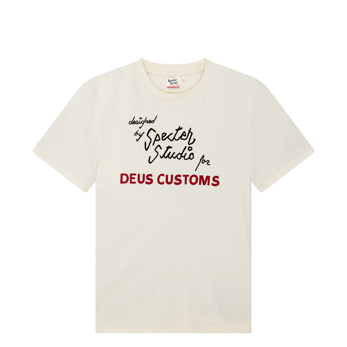 Deus Ex Machina T-Shirt Specter Rare Birds Pristine White - 1 Deus Ex Machina T-Shirt Specter Rare Birds Pristine White - 1