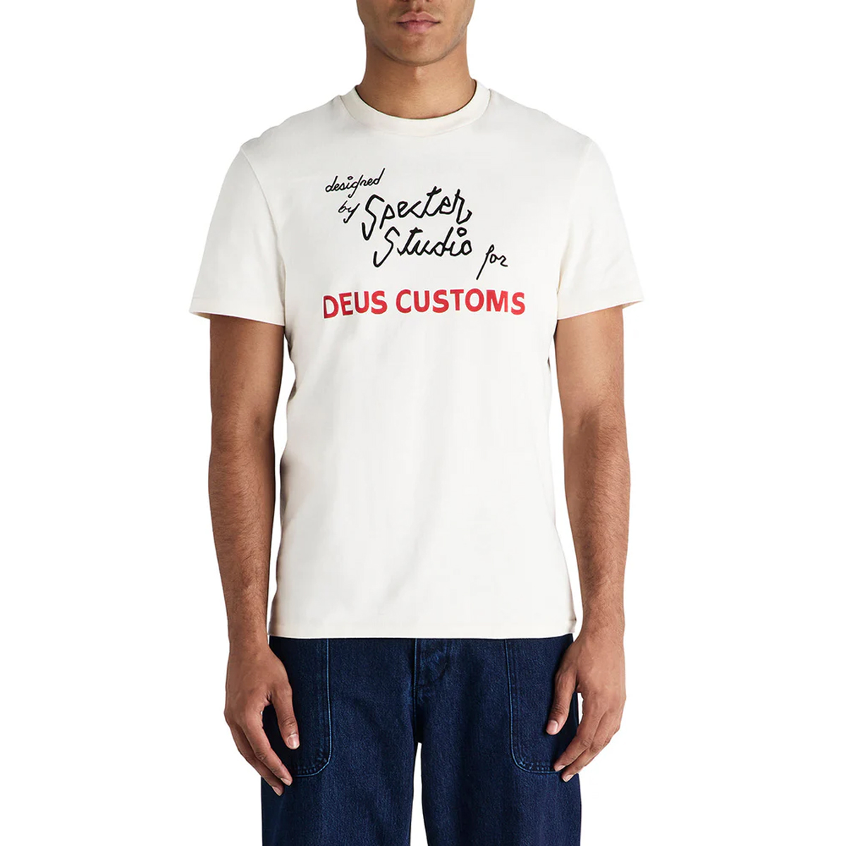 Deus Ex Machina T-Shirt Specter Rare Birds Pristine White - 2 Deus Ex Machina T-Shirt Specter Rare Birds Pristine White - 2