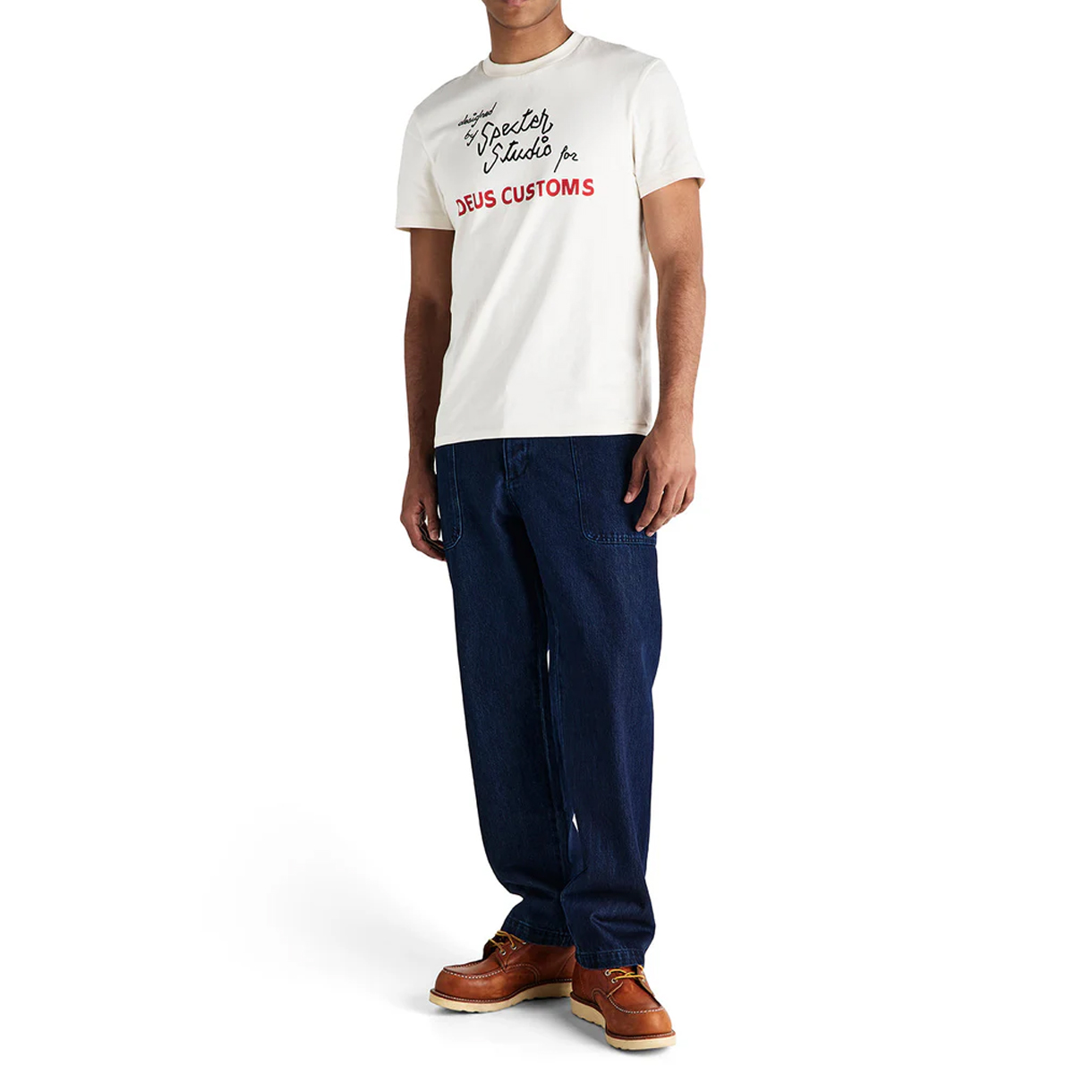 Deus Ex Machina T-Shirt Specter Rare Birds Pristine White - 4 Deus Ex Machina T-Shirt Specter Rare Birds Pristine White - 4