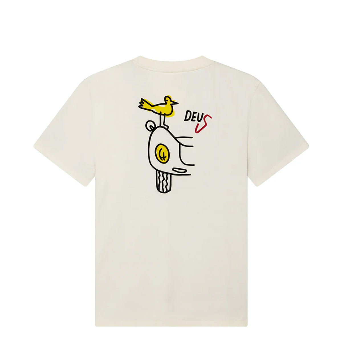 Deus Ex Machina T-Shirt Specter Rare Birds Pristine White - 6 Deus Ex Machina T-Shirt Specter Rare Birds Pristine White - 6