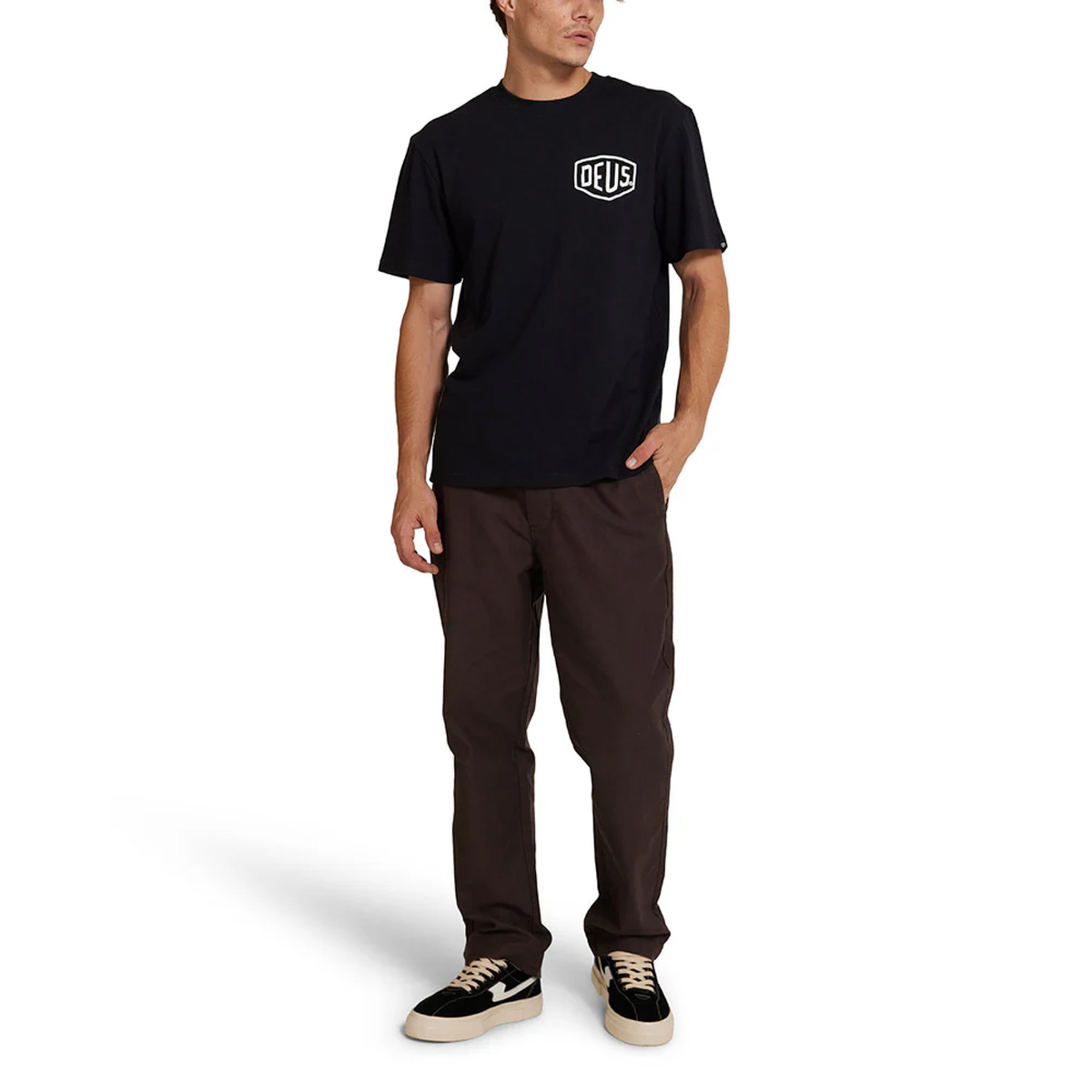 Deus Ex Machina T-Shirt Frontage Black - 4 Deus Ex Machina T-Shirt Frontage Black - 4