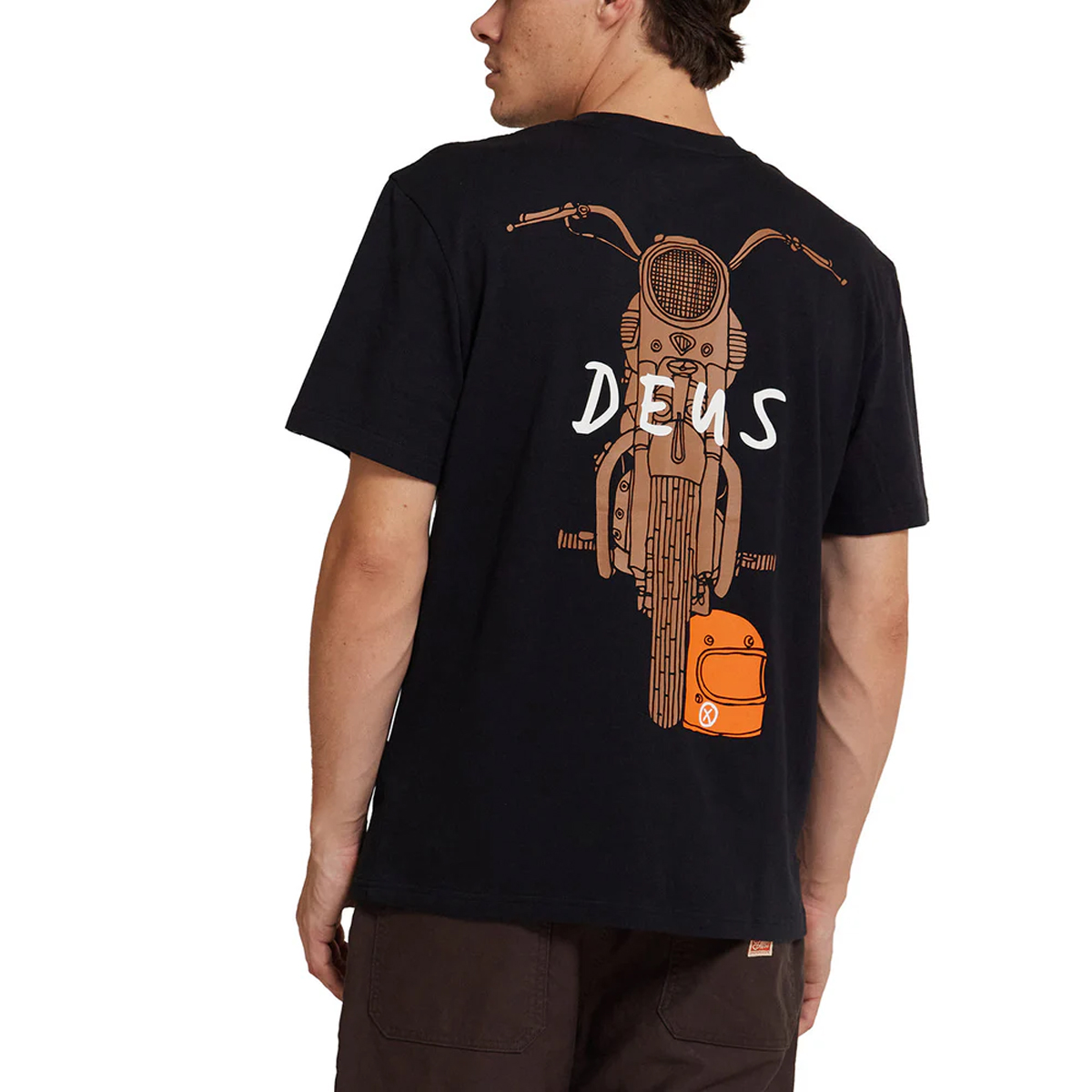 Deus Ex Machina T-Shirt Frontage Black - 5 Deus Ex Machina T-Shirt Frontage Black - 5
