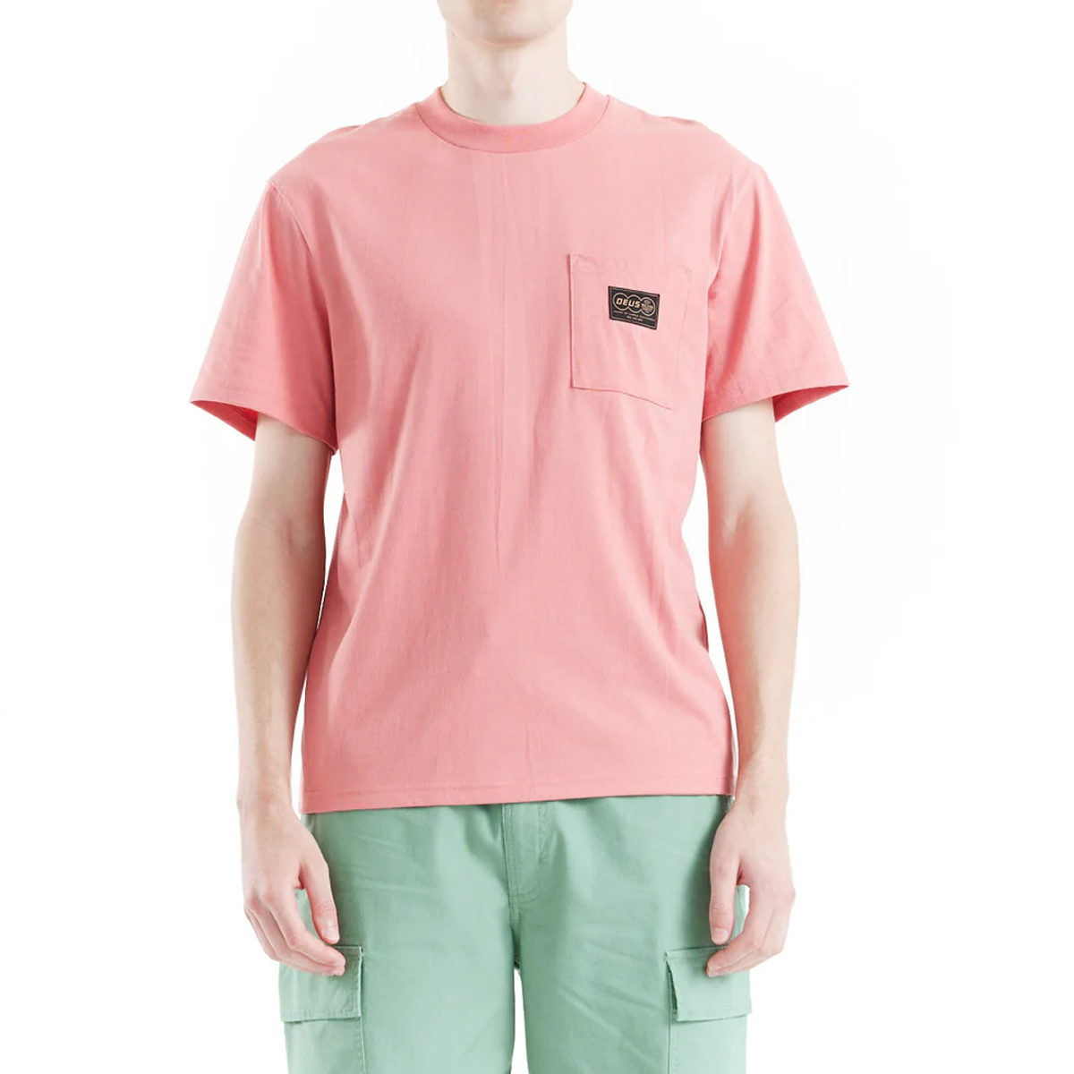 Deus Ex Machina T-Shirt Terrace Pocket Lantana - 2 Deus Ex Machina T-Shirt Terrace Pocket Lantana - 2