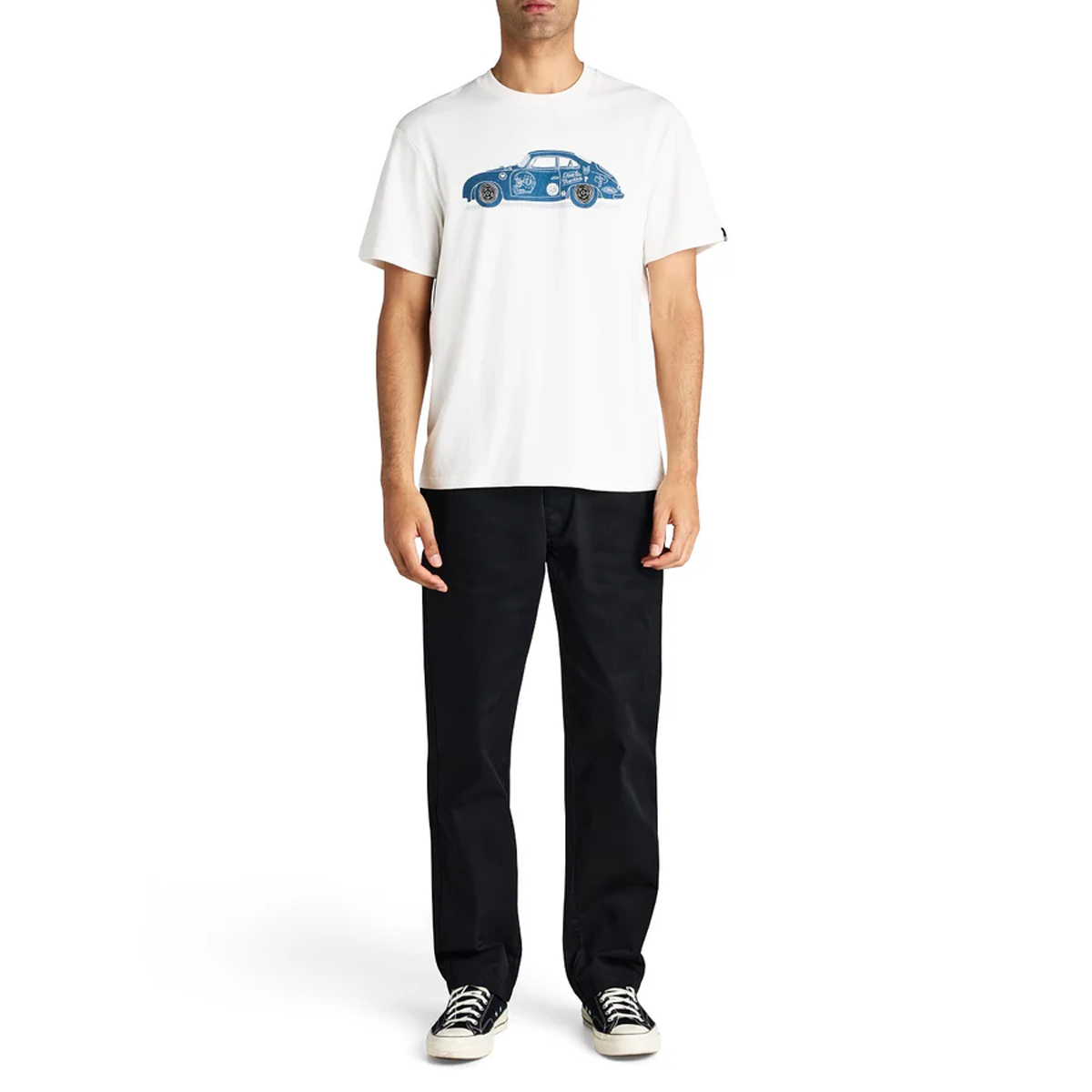 Deus Ex Machina T-Shirt 356 Porsche White - 1 Deus Ex Machina T-Shirt 356 Porsche White - 1