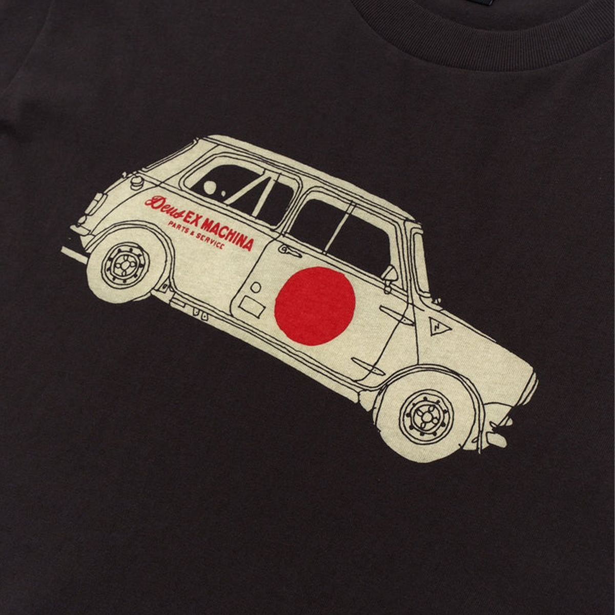 Deus Ex Machina T-Shirt Mini Anthracite - 7 Deus Ex Machina T-Shirt Mini Anthracite - 7