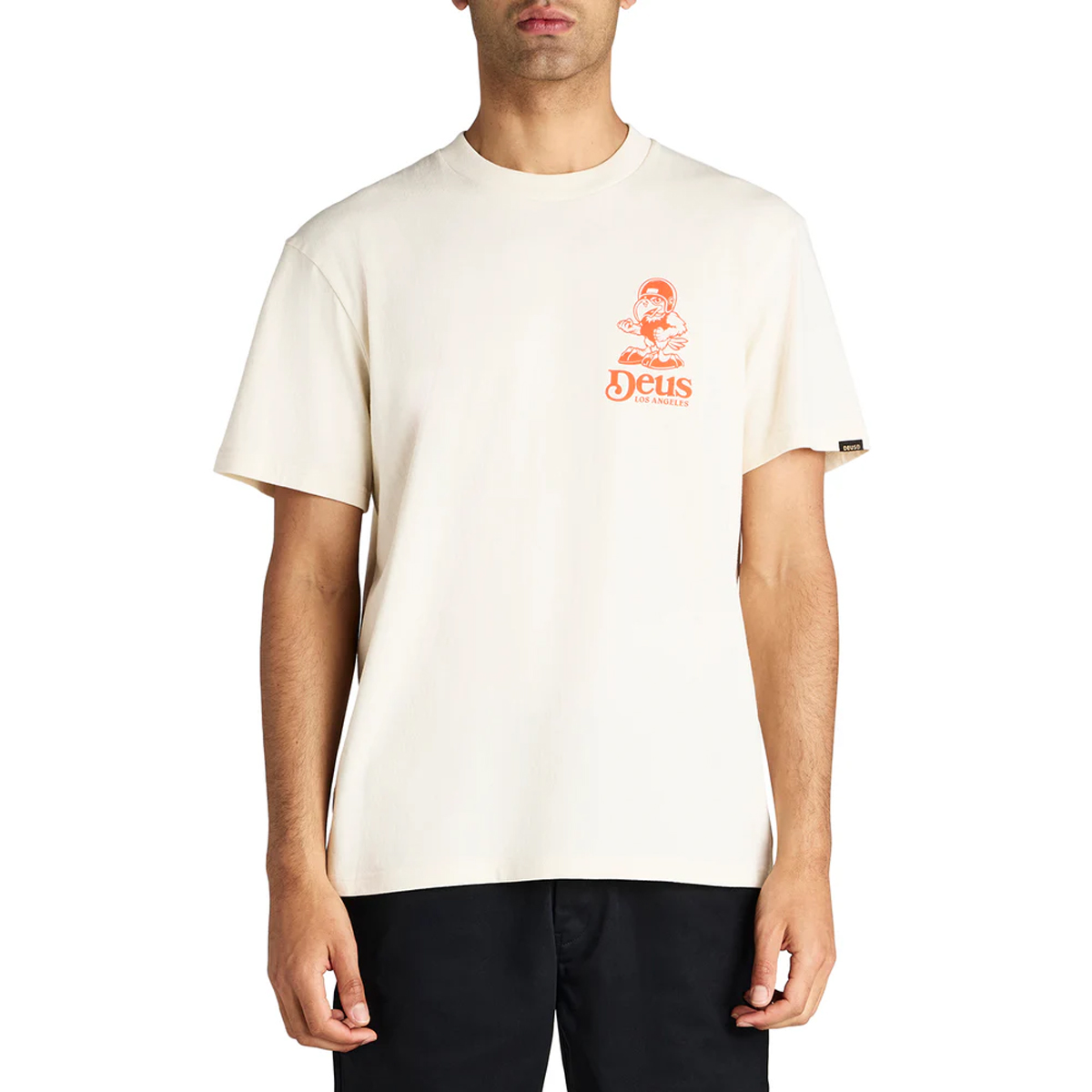Deus Ex Machina T-Shirt Raptor Dirty White - 2 Deus Ex Machina T-Shirt Raptor Dirty White - 2