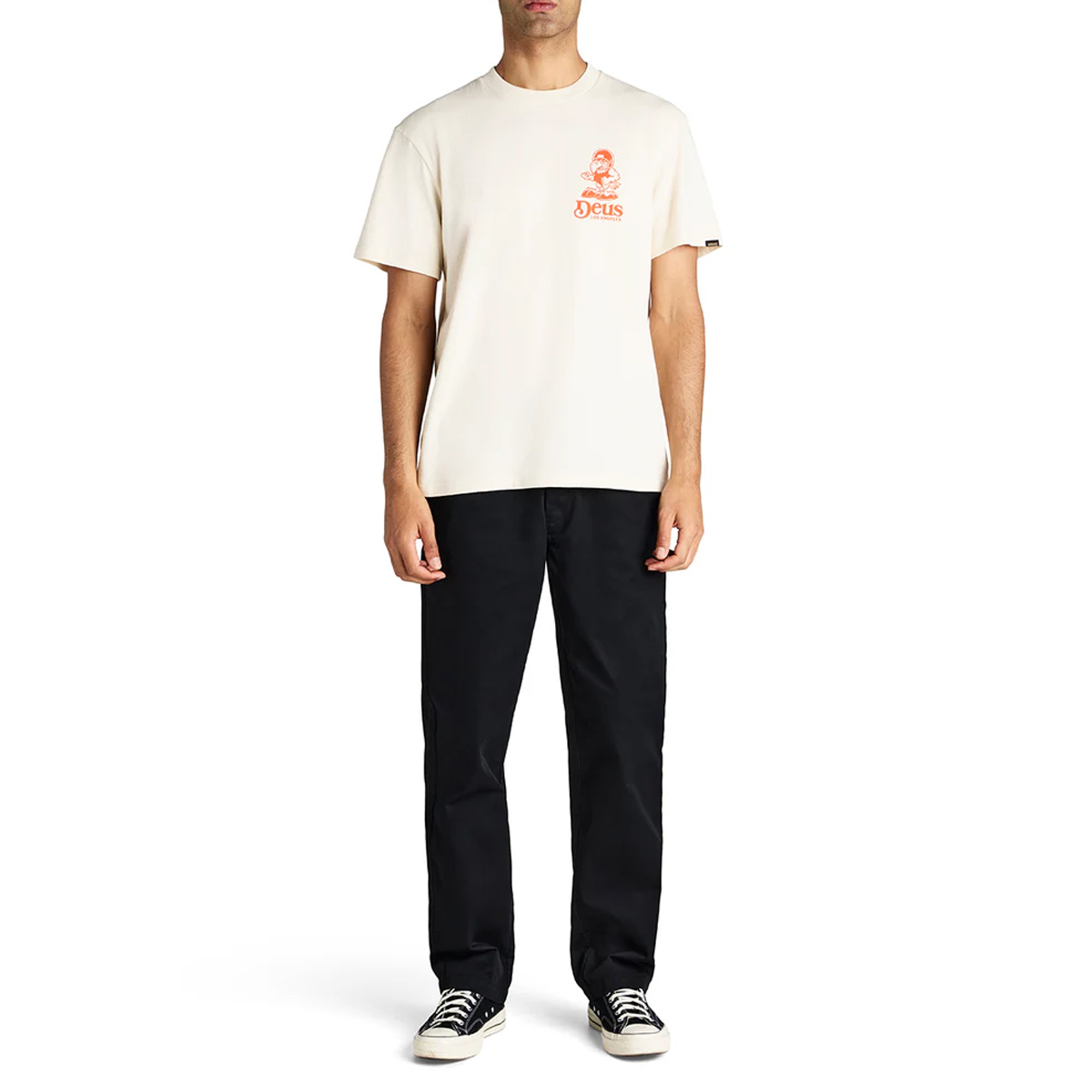 Deus Ex Machina T-Shirt Raptor Dirty White - 4 Deus Ex Machina T-Shirt Raptor Dirty White - 4