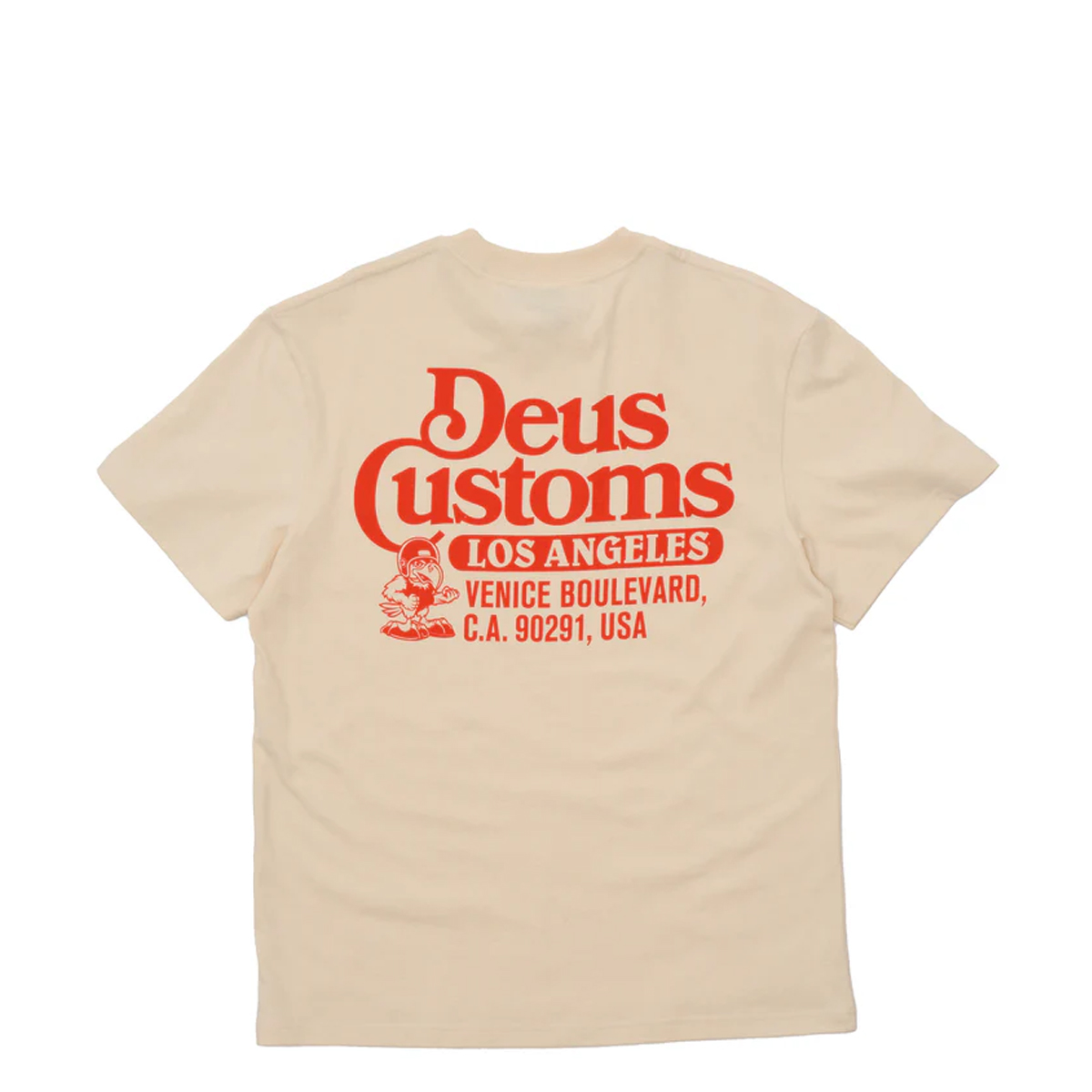Deus Ex Machina T-Shirt Raptor Dirty White - 6 Deus Ex Machina T-Shirt Raptor Dirty White - 6
