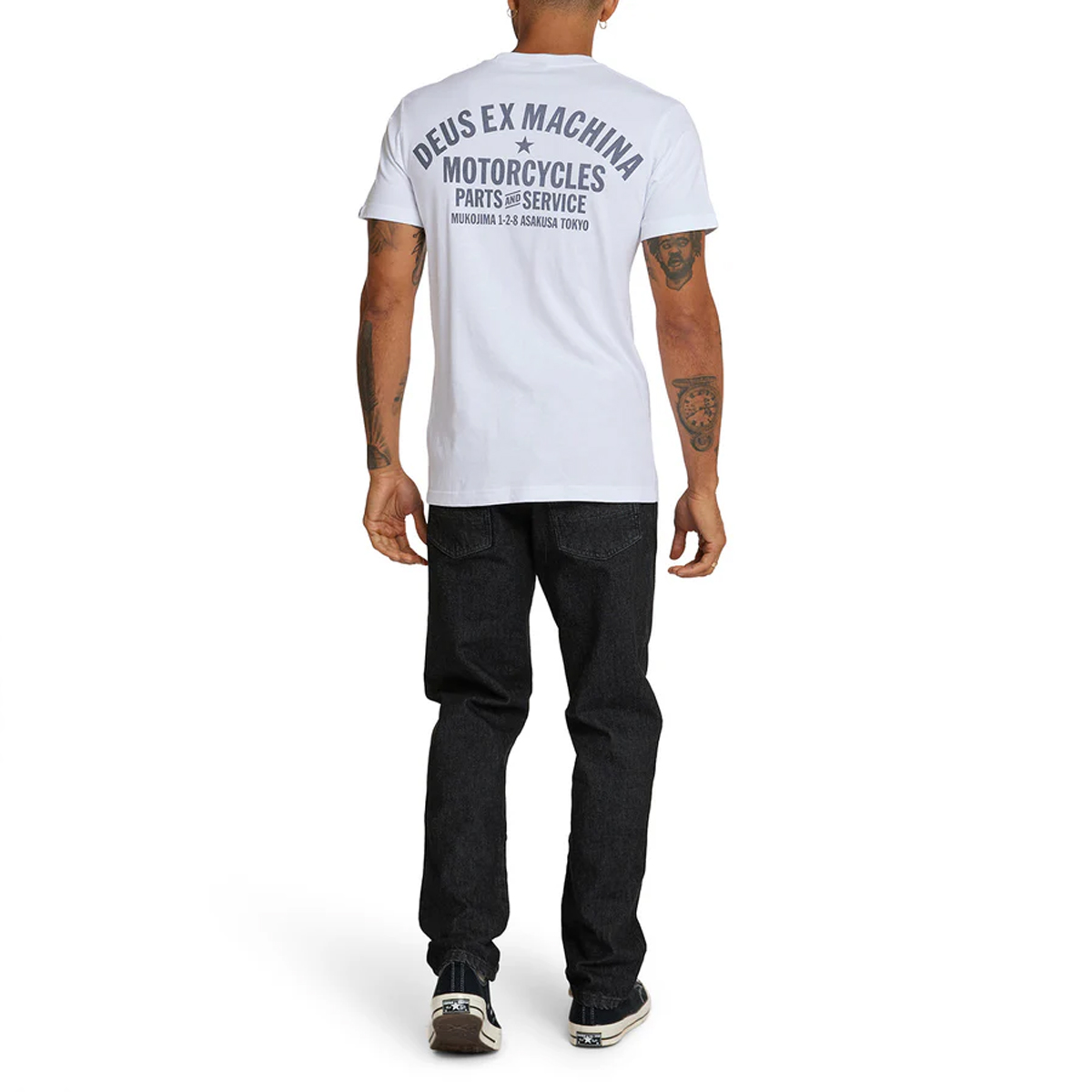 Deus Ex Machina T-Shirt Tokyo Address White - 3 Deus Ex Machina T-Shirt Tokyo Address White - 3