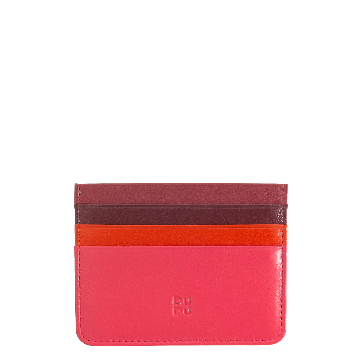 Dudubags Porta Carte Colorful Svalbard Lampone - 1 Dudubags Porta Carte Colorful Svalbard Lampone - 1