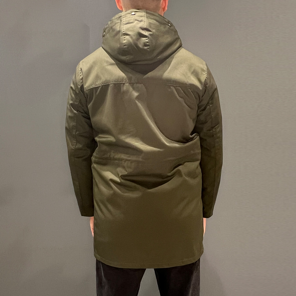 EQUI Cappotto Eskimo Over Tecnogabardina Verde Unito - 4 EQUI Cappotto Eskimo Over Tecnogabardina Verde Unito - 4