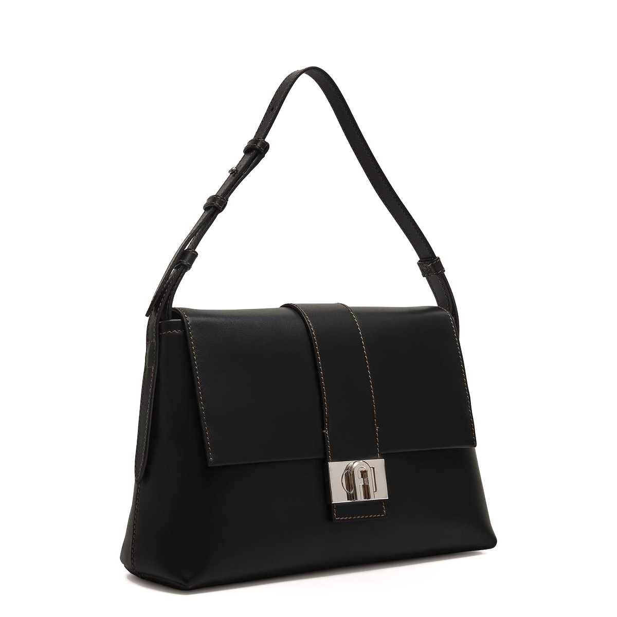 Furla Borsa a spalla Charlotte M Nero - 2 Furla Borsa a spalla Charlotte M Nero - 2