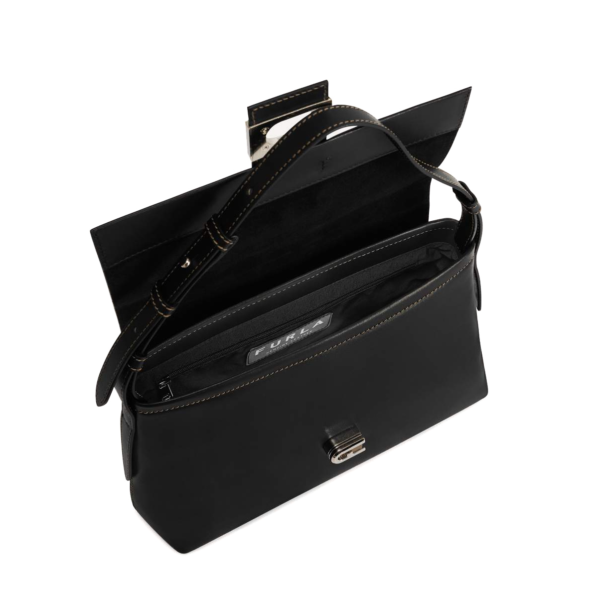 Furla Borsa a spalla Charlotte M Nero - 4 Furla Borsa a spalla Charlotte M Nero - 4