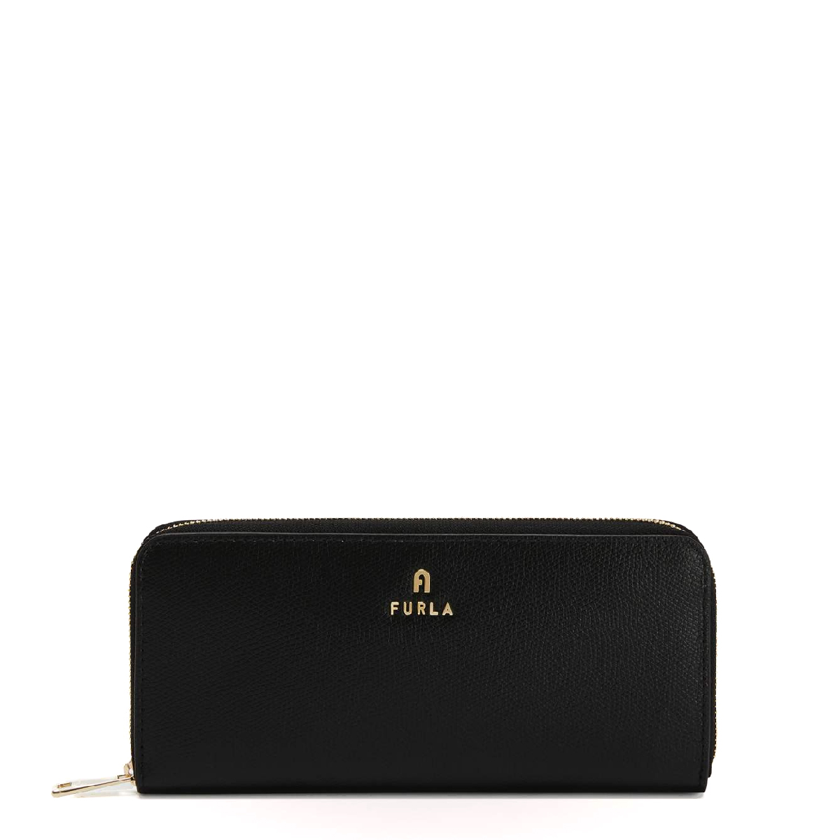 Furla Portafoglio Camelia Slim Zip Around Nero - 1 Furla Portafoglio Camelia Slim Zip Around Nero - 1