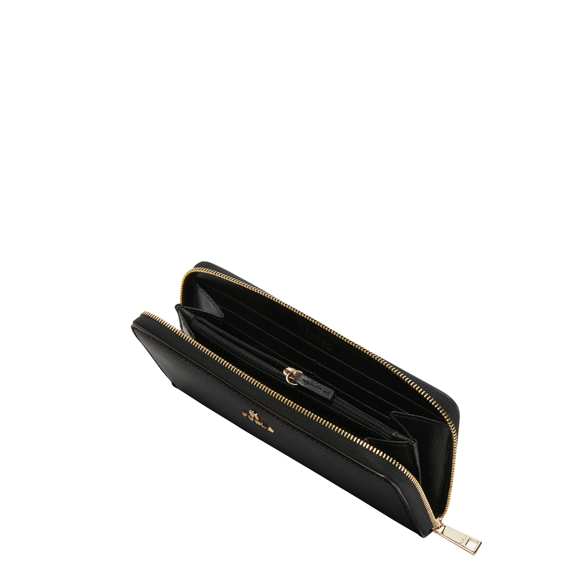 Furla Portafoglio Camelia Slim Zip Around Nero - 3 Furla Portafoglio Camelia Slim Zip Around Nero - 3