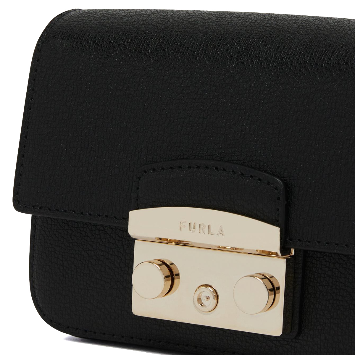 Furla Mini Borsa a bandoliera Metropolis Nero Marmo Violet - 4 Furla Mini Borsa a bandoliera Metropolis Nero Marmo Violet - 4