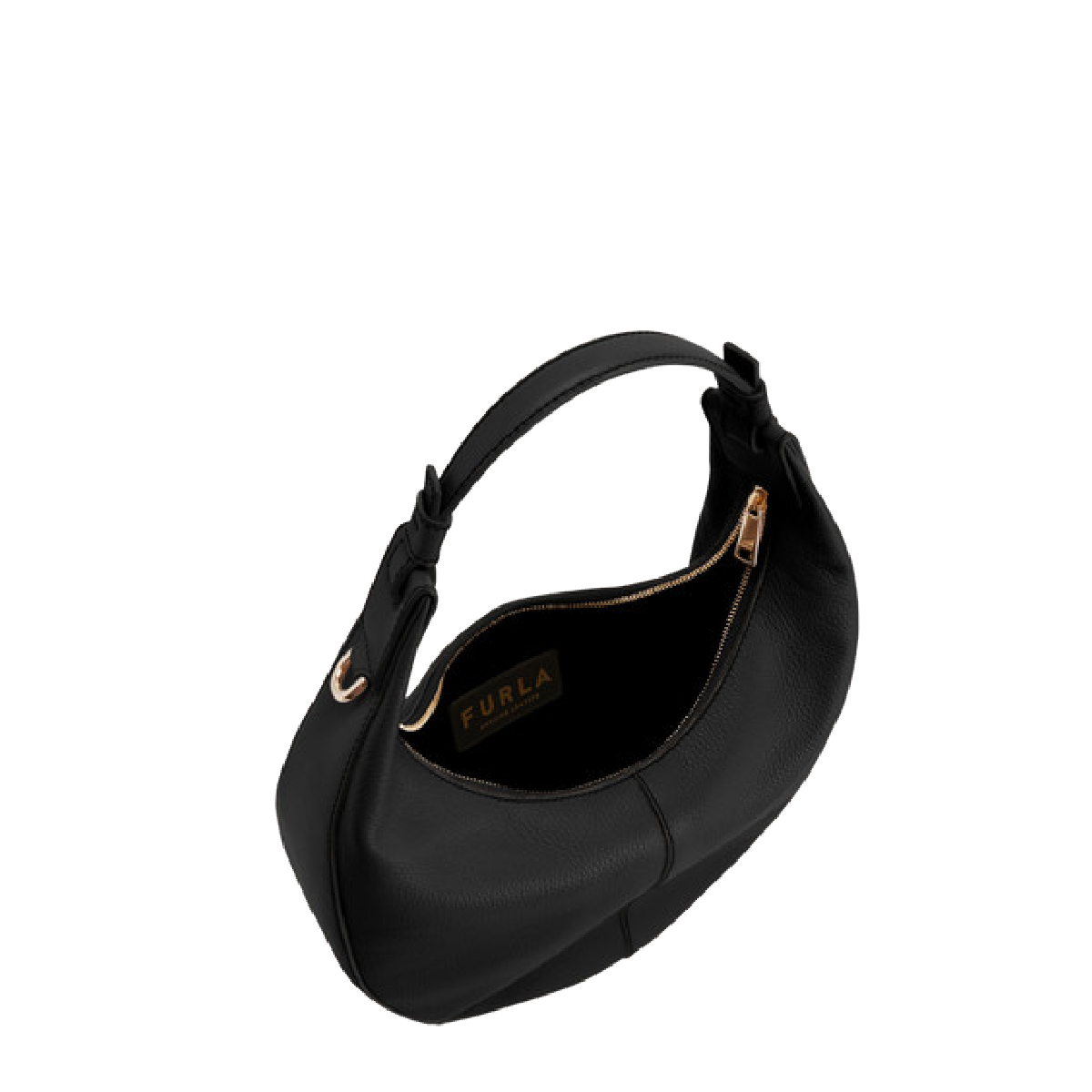 Furla Hobo Bag Miastella S Nero - 5 Furla Hobo Bag Miastella S Nero - 5