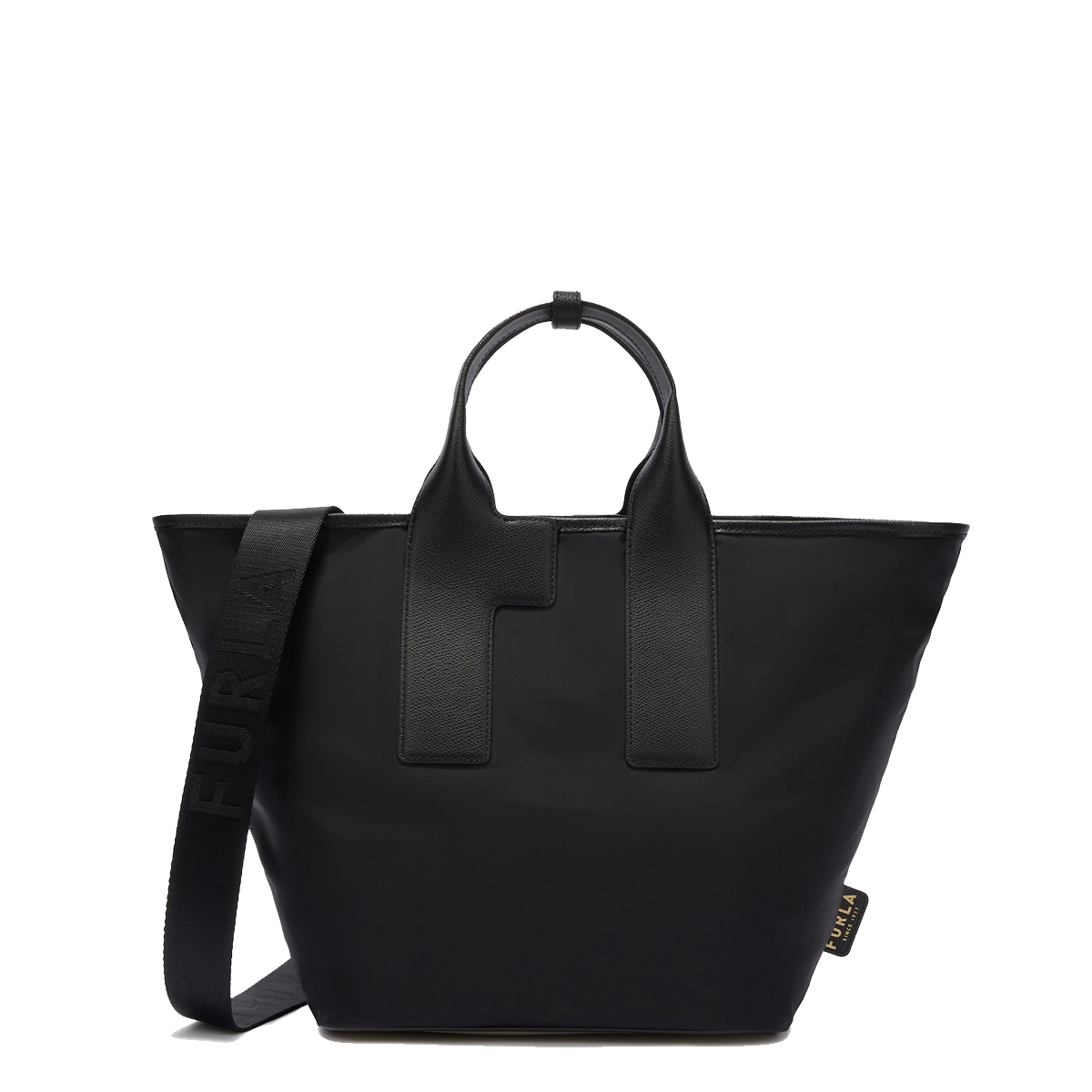Furla Borsa a mano Piuma L Nero Vetiver - 1 Furla Borsa a mano Piuma L Nero Vetiver - 1